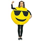 Adult Unisex Emoticon Costumes Sunglass One Size