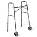 Medline Heavy Duty Bariatric Extra Wide Folding Walker wtih 5