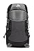 MOZONE Large 45l Lightweight Travel Backpack/foldable & Packable Hiking Daypack (Black)