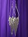 Vijiv 1920s Drop Tassel Earrings 20s Flapper Jewelry Costumes Accessories Black