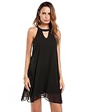 Zeagoo Women's Chiffon Tank Dress Summer Sleeveless Party Dress