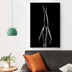 Sexy Nude Girl Wall Art Black White Nude Woman Sexy