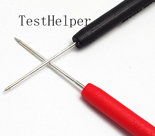 TestHelper TP620 Needle Length:50.5mm Piercing Needle Non-destructive test probe Use for Multimeter Test Leads Meter Test Lead