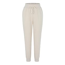 JIOEEH Cargo Pants Drawstring Back Elastic Waist