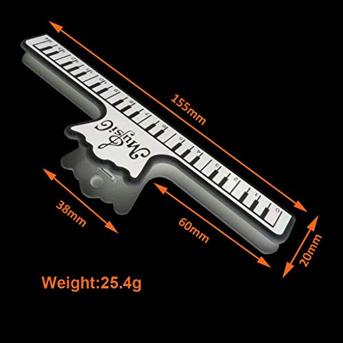 Pakala66 Music Sheet Clip Music Book Clip Book Page Holds Piano Book Clamps (Blue)