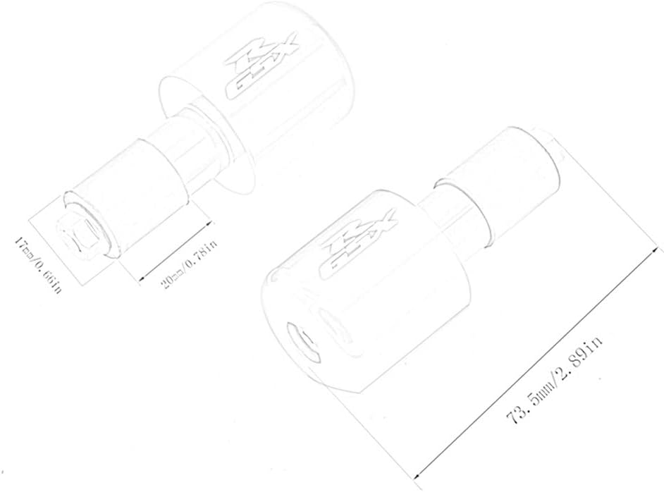 FXCNC Motorcycle Billet Handle Bar End Grip Cap Plug Slider For GSXR600 GSXR750 GSX-R 600 750 2000-2020 - Image 3
