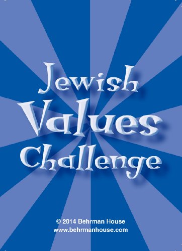Jewish Values Challenge Playing Cards by Robyn Faintich