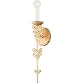 Troy Lighting Florian - 1 Light Wall Sconce in Whimsical Style-19.5 Inches Tall and 4.75 Inches Wide-Gold Finish