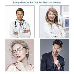 SQIMZAR 3 PCS Safety Glasses Goggles For Women