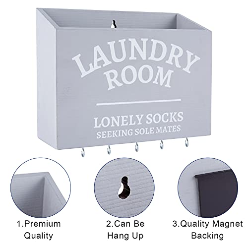 LINT BIN Lint Bin for Laundry Room Decor & Organization