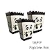 Panda-Monium Party Supplies Includes: Dinner Plates, Popcorn Boxes, Cups,Flags/Banner and Birthday Cake Topper Decorations