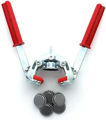 Bottle Capper Set with 55 Caps Included by Perrysbrewer