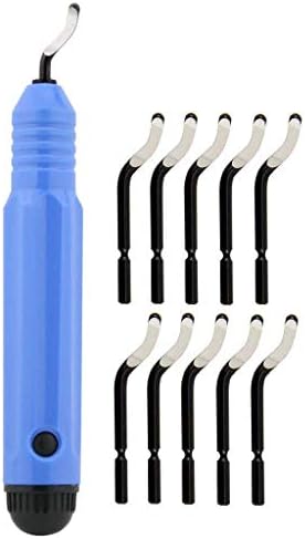MA87 Deburring Tool Kit Deburring Cutters Set, Hand Burr Remover with Replace Blade Deburring Device