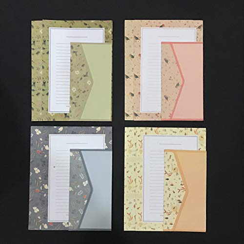 Lined Writing Stationery Paper and Envelopes Letter Stationery Set