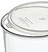 Carlisle 030207 Solid Color Commercial Round Storage with Lid, 2.7 Quart Capacity, Clear