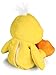 WILD BABY Yellow Duck Weighted Stuffed Animals - Microwavable Animals with Lavender, 10 inch Heatable Plush for Kids - Soft, Cuddly, Warming Stuffed Animal for Baby - Gift Box Ready