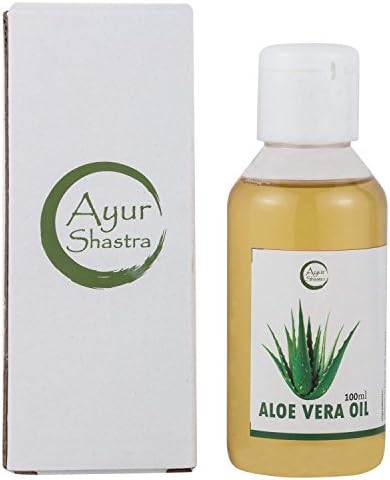 Ayur Shastra Organic Aloevera Oil for Anti dandruff, Hair Growth,Reduce Hair Fall For Total Scalp and Hair Protection for Men and Women(100 ml) (Aloevera)