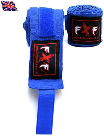 Pro Boxing Hand Wraps Inner Gloves Fist Protector Bandage Pair - for Boxing, Sparing, Training, MMA, Thai Kickboxing, Mitts, Martial Arts - 4M