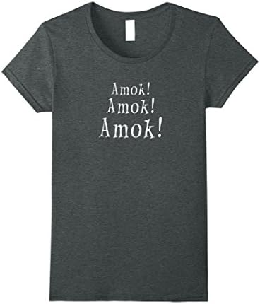 Womens Amok! Witch Sisters Halloween T-Shirt Large Dark Heather
