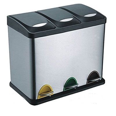 Evre Recycling Bin With Lids For Kitchen 45 Litre Capacity 3
