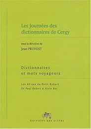 Les  journées des dictionnaires de Cergy 2007