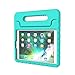 AVAWO Kids Case for New iPad 9.7 2017 & 2018 Release - Light Weight Shock Proof Convertible Handle Stand Friendly Kids Case for iPad 9.7-inch 2017 & 2018 Previous Gen (iPad 5th & 6th Gen) - Turquoise