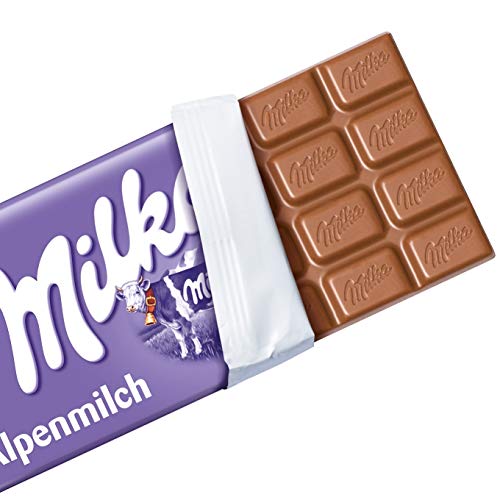 Milka Joghurt Schokolade – Alpenmilch Mit Joghurt-Crème-Füllung, 5 X 100g Tafeln