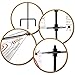 Highwild Adjustable Paper Target Stand, Frame with 8 Clips | Clear Bullseye Targets Sheet for Shooting Practice