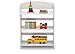 Delta Children MySize Bookshelf, Bianca White