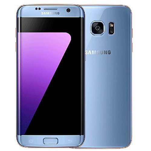 Samsung Galaxy S7 Edge G9350 Factory Unlocked Dual SIM Smartphone, 32 GB, No Warranty - International Version (Blue Coral)