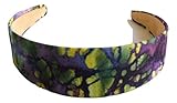 Purple Batik Headband