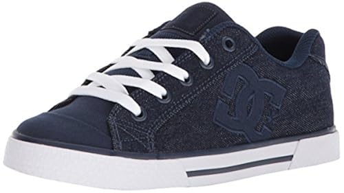 DC Women's Chelsea TX SE Skate Shoe, Dark Blue, B B US in Oman