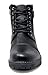 Bruno Marc Men's Engle-05 Black Motorcycle Combat Oxford Boots Size 10.5 M US