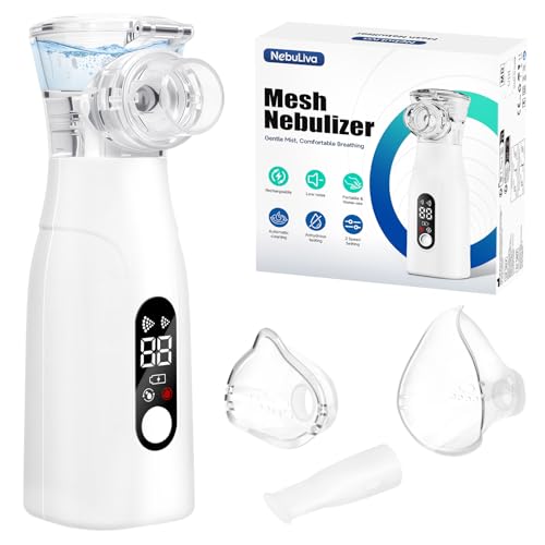 Portable Silent Aerosol | Display digitale intelligente. Funzione autopulente. Ricaricabile. Include 2 mascherine e 1 boccaglio.