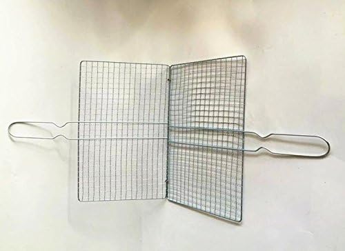 Brand new barbecue grilled fish nets clip clip thick stainless steel household increase trombone grilled fish dish network taps tool Accessories