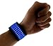 Neon Nightlife LED Slap Band Bracelet/Armband, Striped Blue