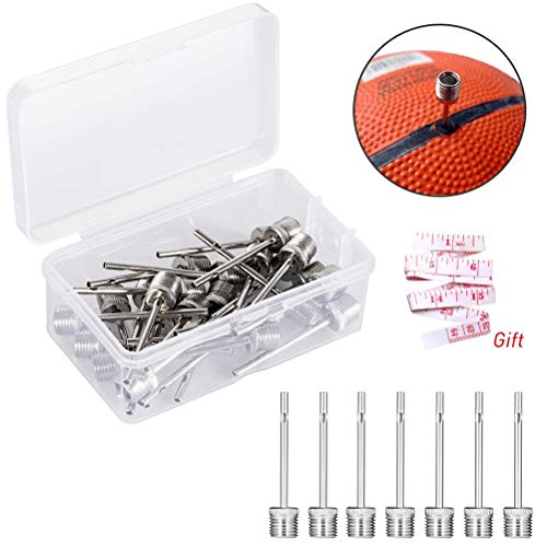 Color Scissor 30 Pieces Ball Pump Needle, Inflation Needles Inflating Air Pump Needles for Sports Ball