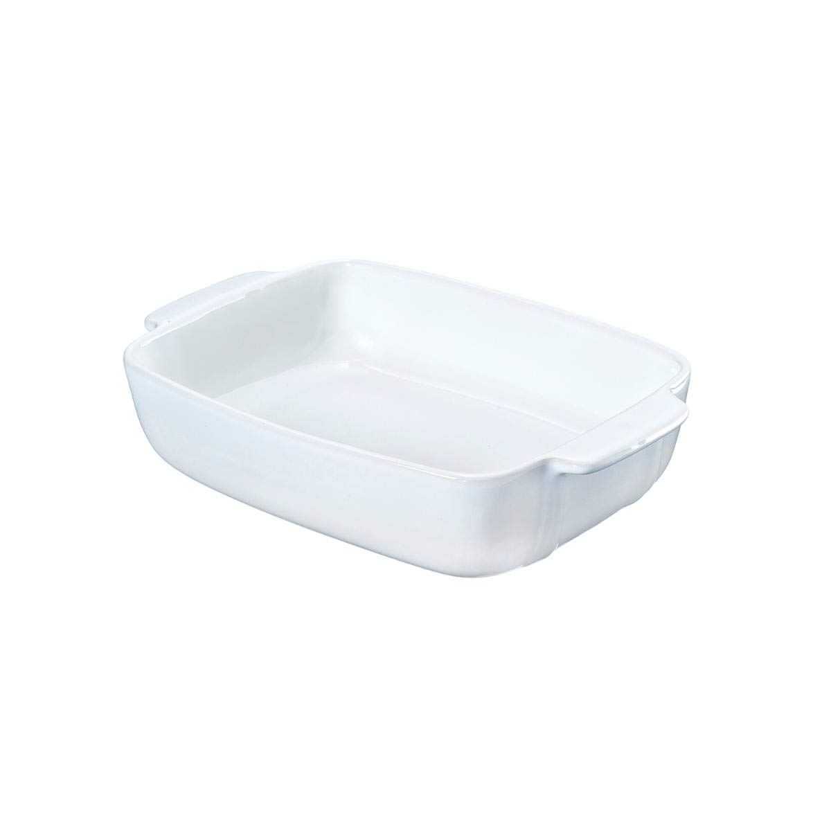 Pyrex 8013104 Signature Ceramic Rectangular Oven Dish 25 x 19 cm White
