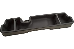 Husky Liners Gearbox Storage Systems | Fits 2019-2026 Dodge Ram 1500 Crew Cab Without Factory Storage Box | Under Seat, 1-pc Black - 09421