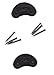 7 Pairs Traveler Men's Shoe Heel Plates Taps with Nails - Extra Small