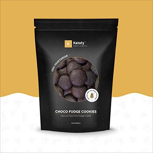 Ketofy - Choco Fudge Keto Cookies (200g) | Gluten-Free Intense Choco Indulgence