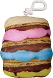 iscream Sweet Treats Vanilla Scented Pastel S'mores Squishem Backpack Charm