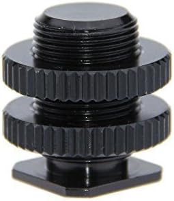 foitech 1Pcs 5/8" 1/4" Hot Shoe Adapter Screw for Microphone Mic Mount Bracket Camera