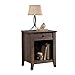 Sauder Carson Forge Night Stand, Coffee Oak finish