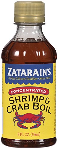 ZATARAINS CONCENTRATED LIQUID SEA CRAB AND SHRIMP BOIL, 8 OUNCE
