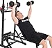 Conquer Power Tower Home Gym Adjustable Multi Function Fitness Stand Fold Up Bench Dip Station Pull Up Push Up Sit Up Vthumb 2