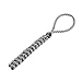 M-Tac Viper-Snake Paracord Tactical Knife Lanyard with Skull Bead (Diamond Snake)