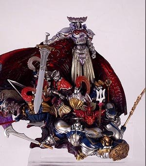 Final Fantasy Master Monster Creature Collection Series 2 PVC Arts Figure Knights of the Round