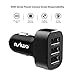 Asiwo 3-Port USB Car Charger,Car Phone Smart Charger Compatible iPhone X/8/8Plus 7 6S 6 Plus, Samsung Galaxy S9 S8 S7 S6 Edge, Note 8 5 4, Nexus 6P, iPad, Mp3&More