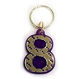 Omega Psi Phi #8 Line Number Keychain